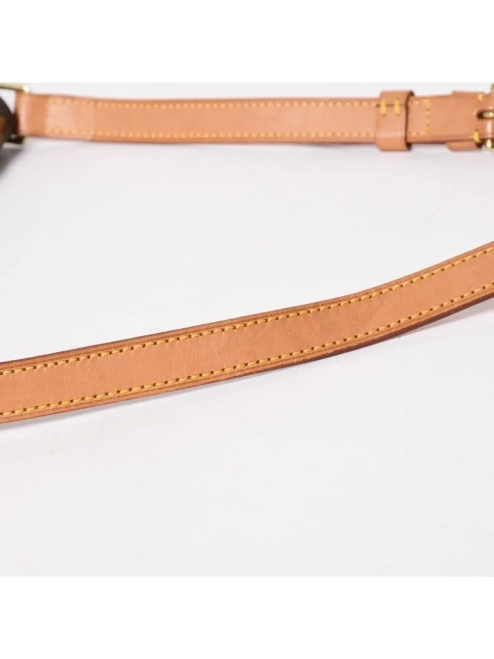 Louis Vuitton Musette Tango Shoulder Bag Monogram Canvas Brown Gold